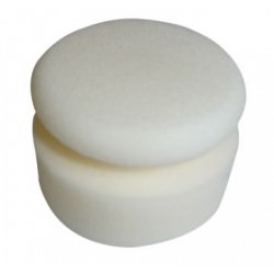 Mousse de lustrage manuelle blanche forme champignon