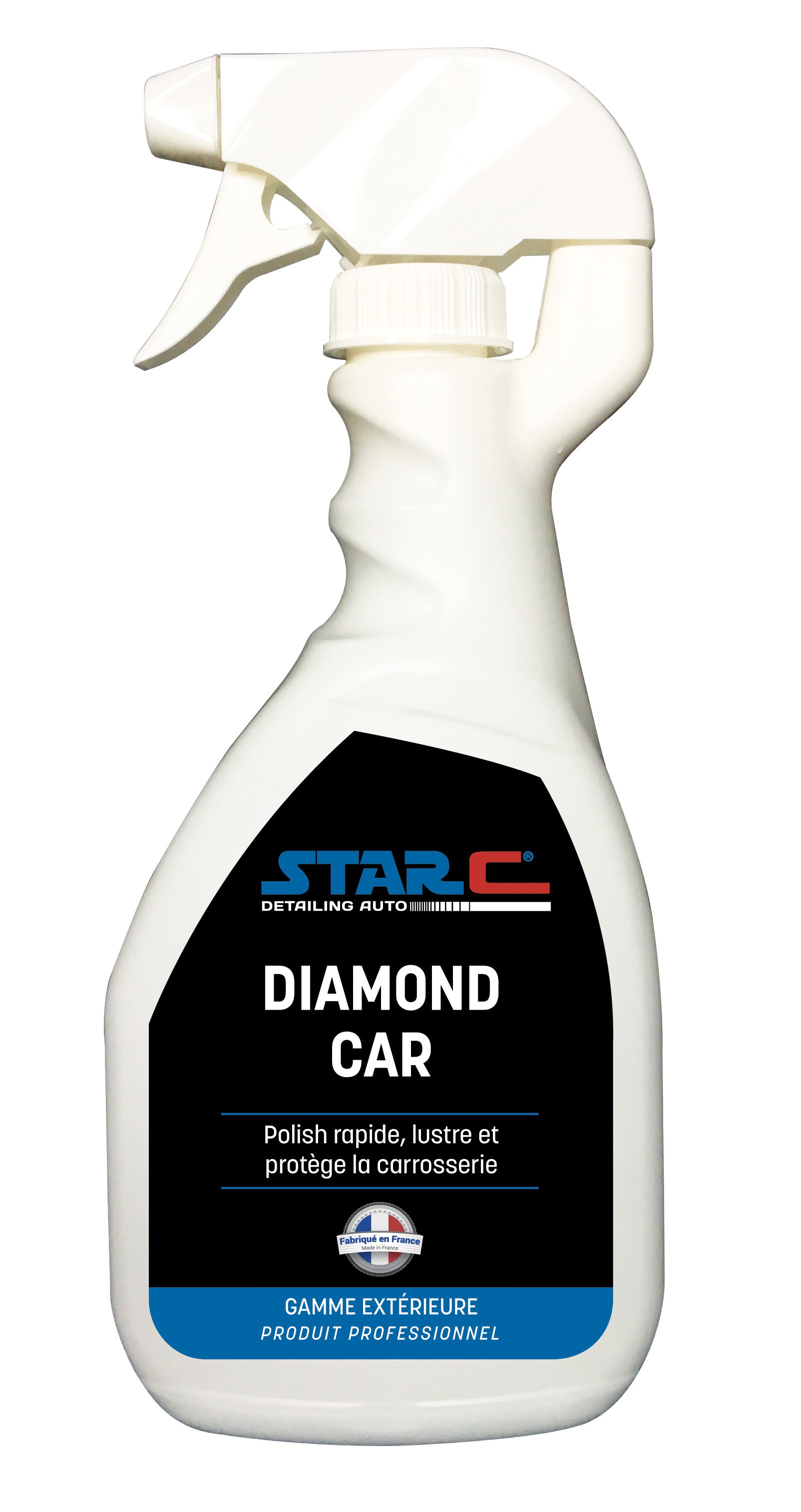 Diamond car  nettoyant carrosserie polish pulvérisateur 500 ml