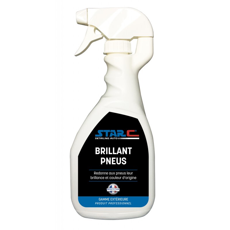 Brillant pneus 500ml NF, un produit pour faire briller les pneus