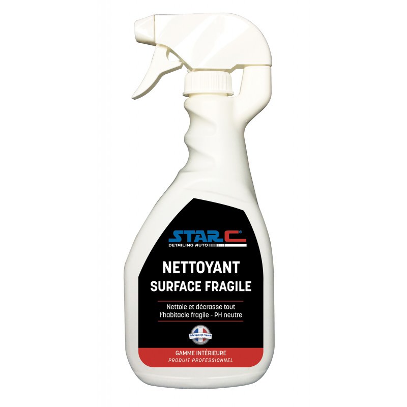 Nettoyant cuir et surface fragile, pour un nettoyage ...