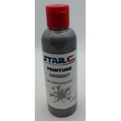 Peinture à l'eau argent - 100 ml 