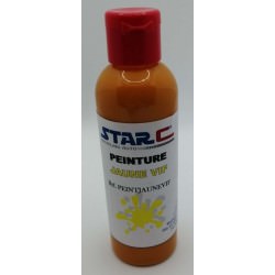Peinture à l'eau jaune vif - 100 ml 