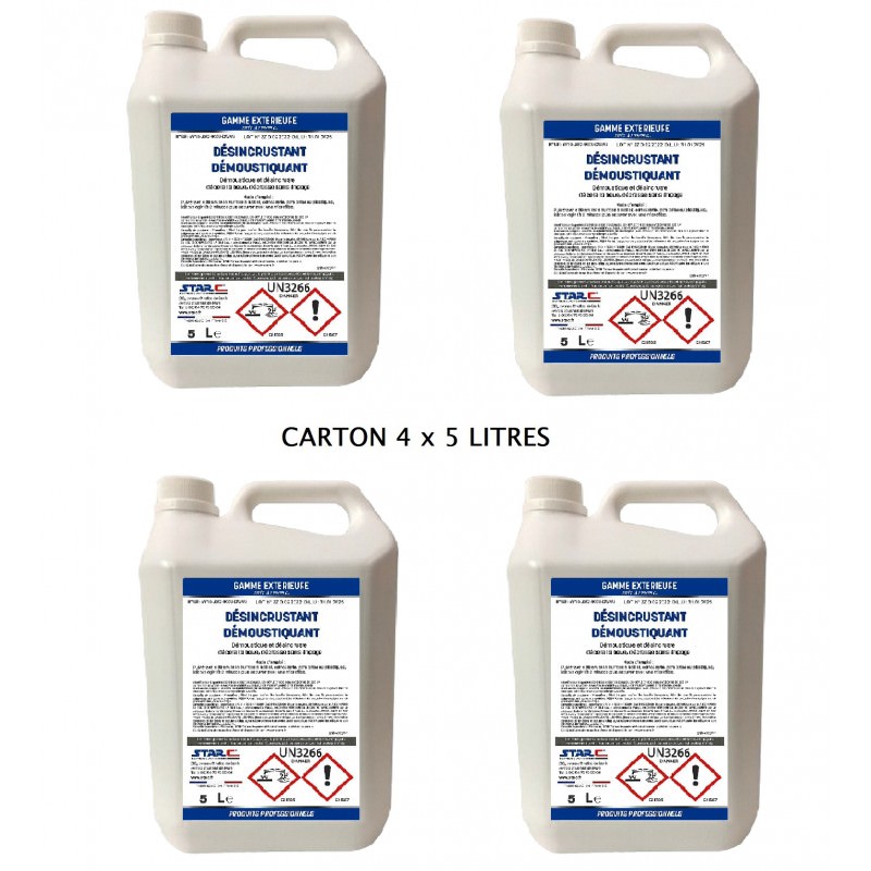 Filter Clean 5 Lt. Doseur Gradué – Désincrustant, Sanificante Et Dégraissant Organique Non Schiumogeno- Regenerant Pour Filtres De Piscine Et Installations Jacuzzi. Conf. 5 Lt. Expédition Immédiate