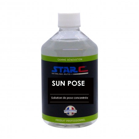 Sun Pose 500 ml : solution savonneuse pour la pose de films teintés