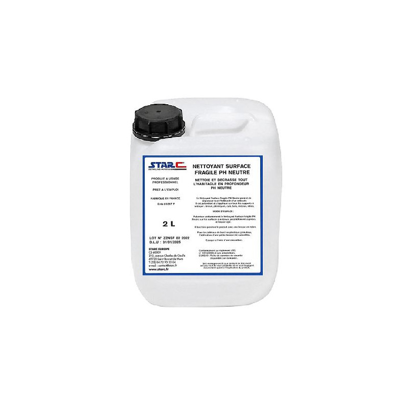 PH7 CLEANER Nettoyant surface fragile ph neutre : nettoyant cuir auto