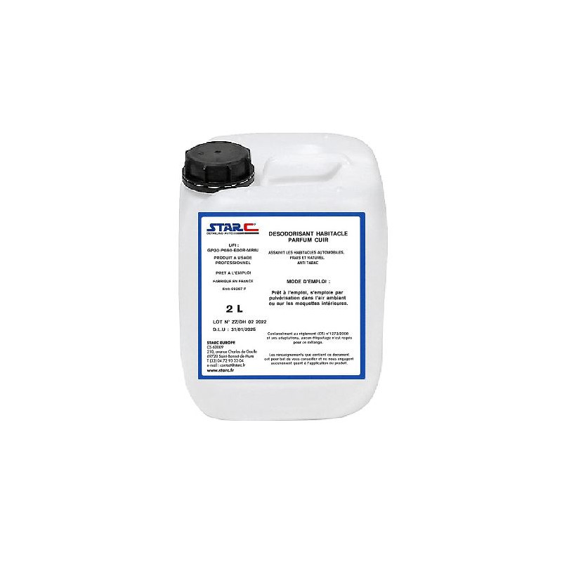 CABIN CONDITIONER - Désodorisant habitacle parfum cuir : désodorisant auto