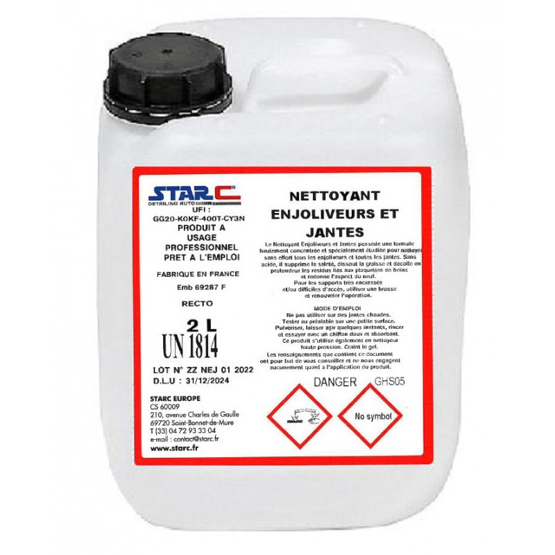 WHEEL CLEANER Nettoyant Jantes et Enjoliveurs