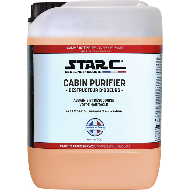 CABIN PURIFIER - Destructeur d'odeurs : Stoppe la prolifération des bactéries