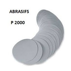 Abrasifs P 2000 -boite de  50 unités