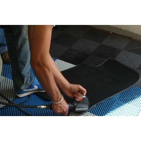 Pad Brosse pour nettoyage moquettes, tapis, jantes et pneus