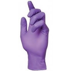 Gants nitriles  gants jetables résistants  la déchirure et  l'usure